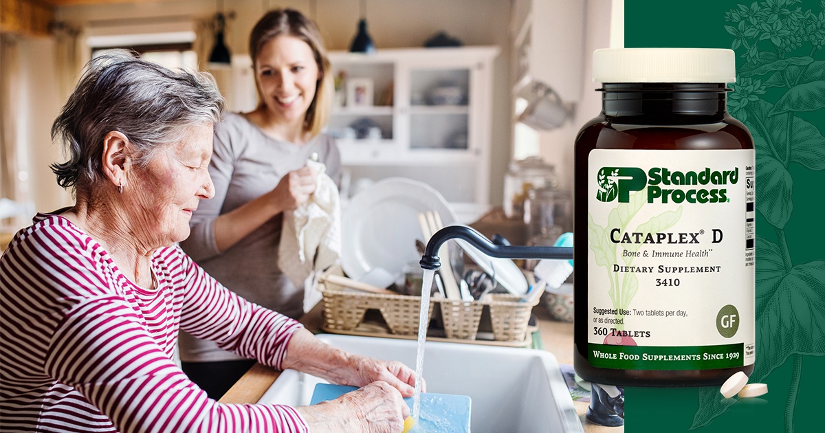 Cataplex D by Standard Process — vitamin D supplement bottles